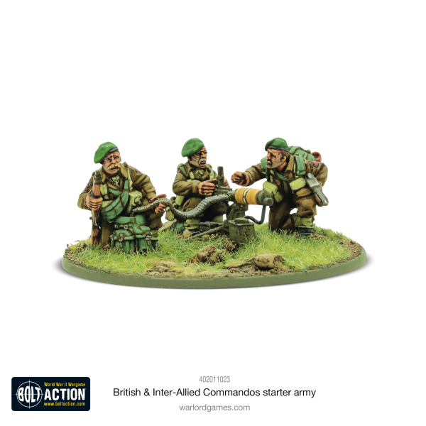 Bolt Action: British & Inter-Allied Commandos Starter Army